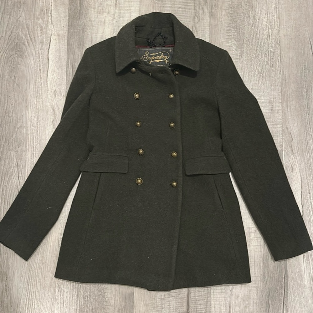 Super Dry Co Pea Coat